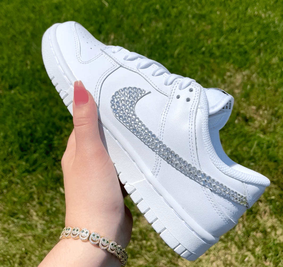 Nike with outlet crystals